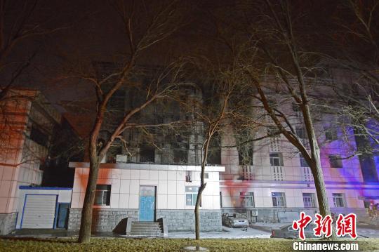 事发地——中北大学国防科技重点实验室。　武俊杰 摄
